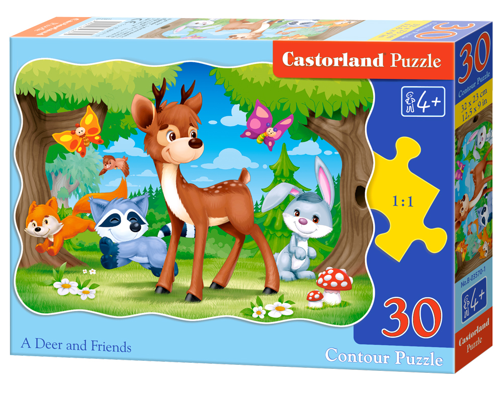 A Deer and Friends