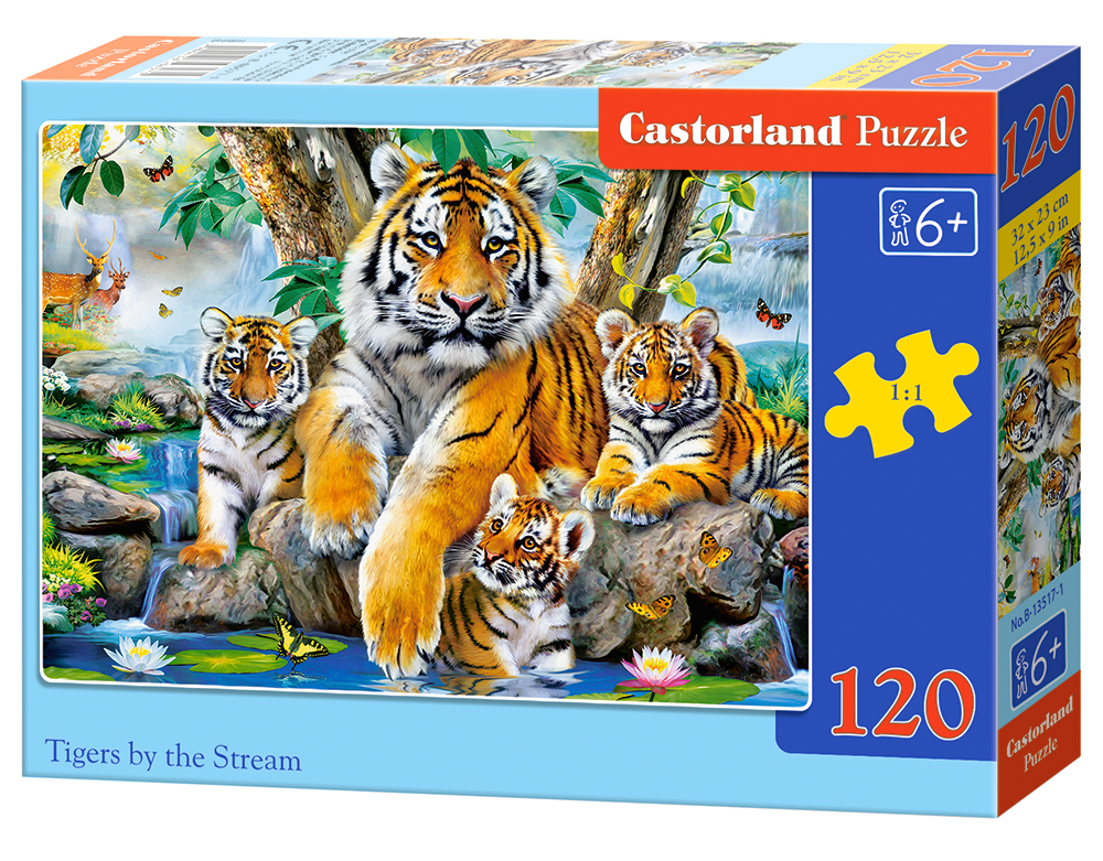Tigers by the Stream