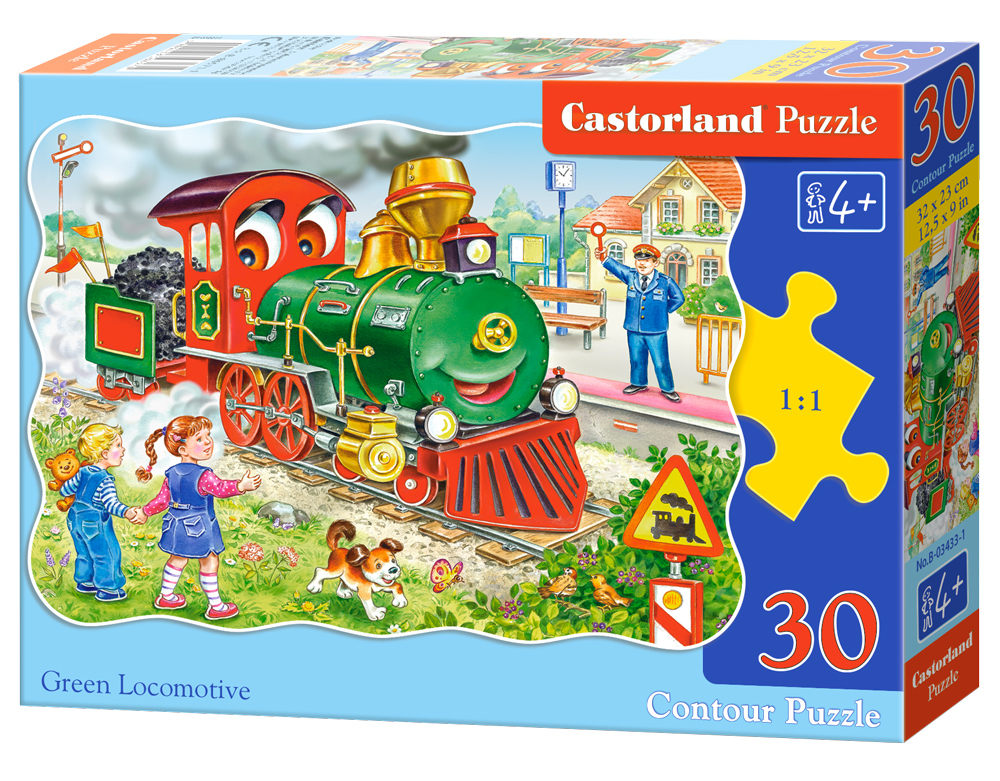 Green Locomotive